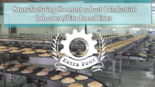Lebanese Pita Arabic Bread Lines Machines Bakery Equipment by Extra Four Lebanon