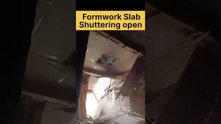 Formwork Slab Shuttering open construction work youtubeshortsshortfeedviral