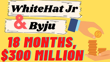 WhiteHat Jr & Byju $300 million Deal : A Tech Startup Story To Be Told | TechyTacos