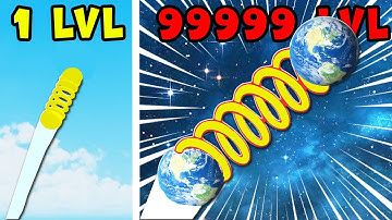 Noob vs Pro vs Hacker in Bouncy Stick