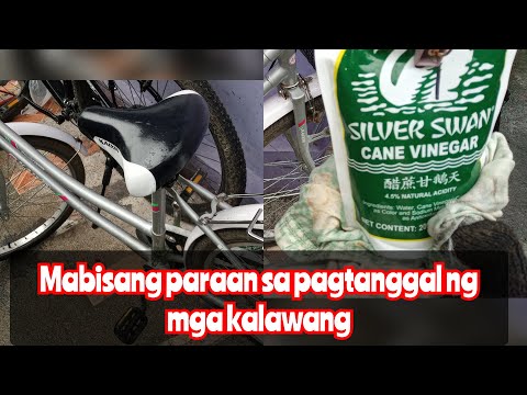 Video: Paano ka makakakuha ng kalawang mula sa isang tanke ng gasolina sa bisikleta?