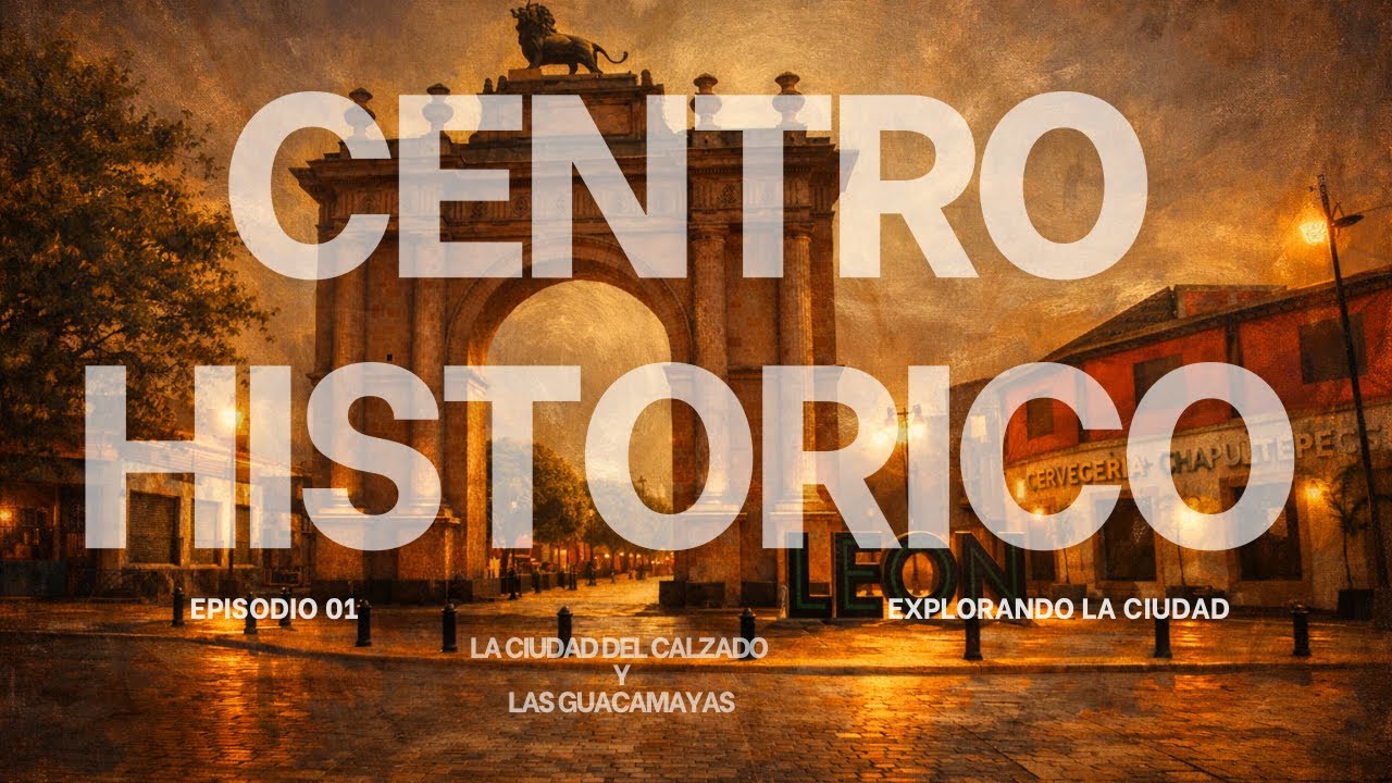 ASI ES EL ARCO DE LA CALZADA!🦁😱/EXPLORANDO EL CENTRO HISTORICO DE LEON GUANJUATO/RECORRIDO A PIE/4K