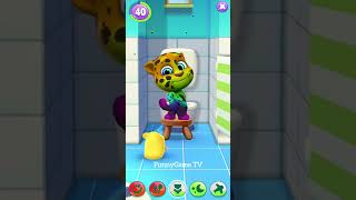 My talking Tom cat gameplay#games  #youtube#mytalkingtom#upsc screenshot 5