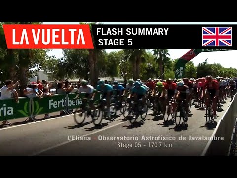 Flash Summary - Stage 5 | La Vuelta 19