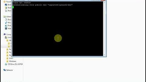 Aheeva - Training - Accessing a Linux server via SSH