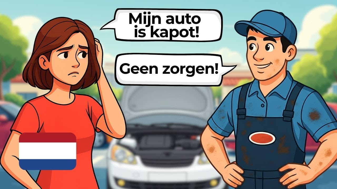 Learn Dutch with Easy Conversations | 10 Simple Dialogues on the Road