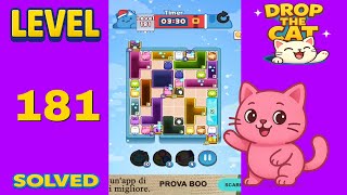 Drop The Cat – Level 181 | Fast & Clean Solution
