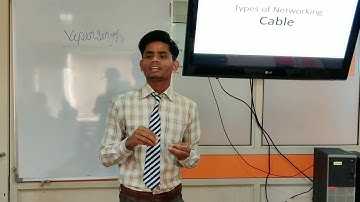 Presentation || PP3 || Types of cable || Vipin || Jetking Maninagar