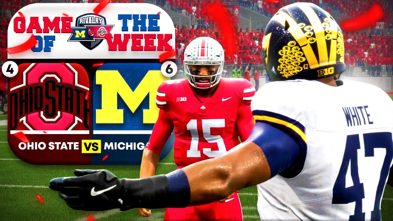 OHIO STATE Vs MICHIGAN GAME OF THE YEAR College Football 26 Road To Maxresdefault