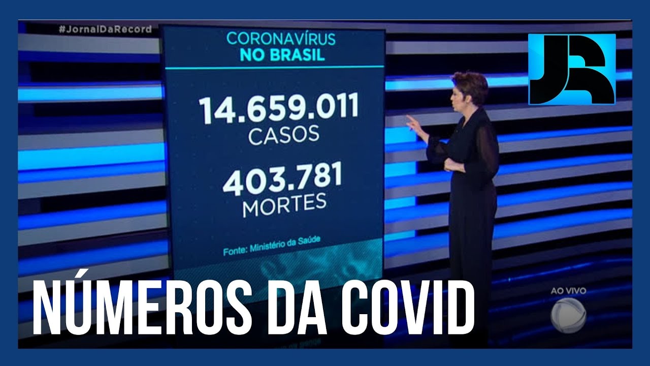 Coronavírus: Brasil registra 403.781 mortes, 3.163 nas últimas 24 horas