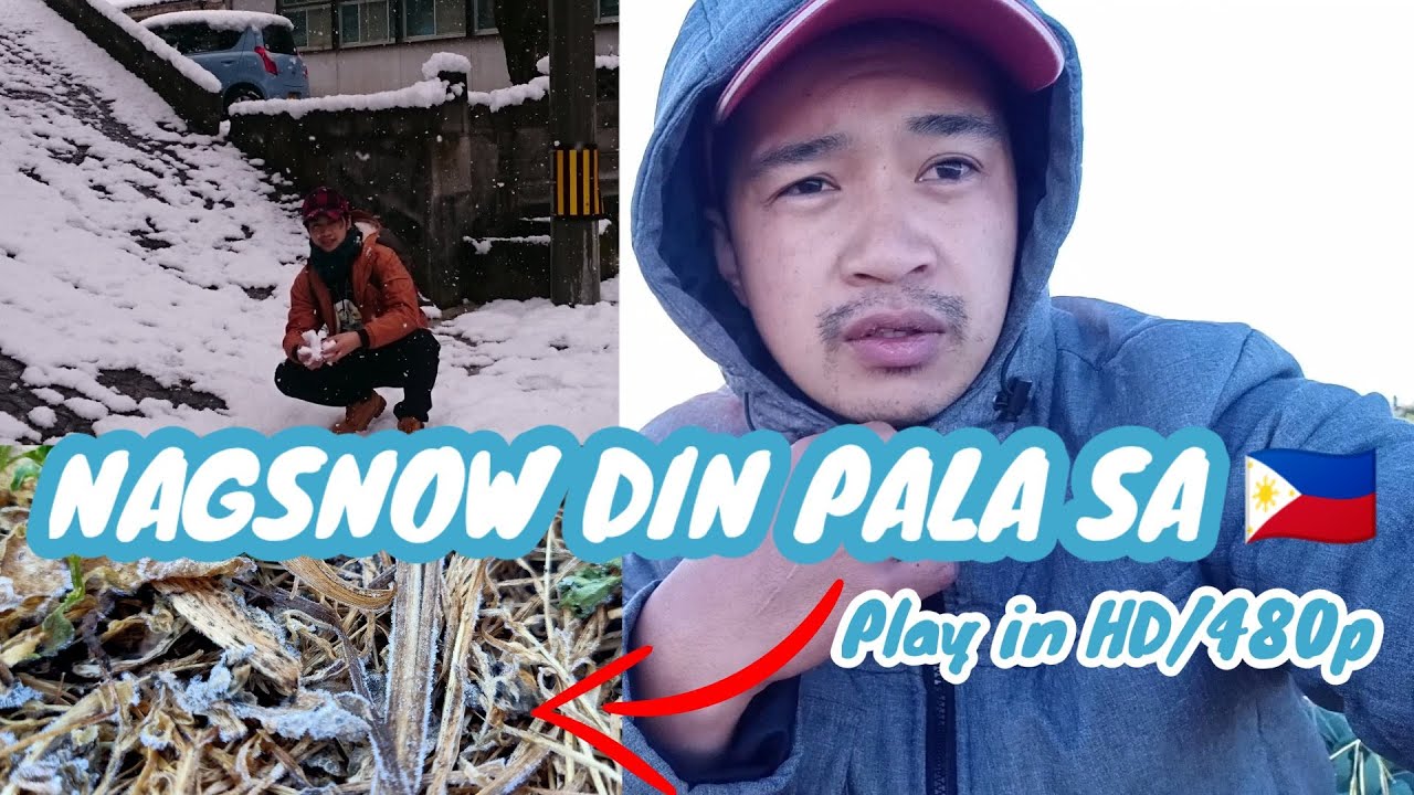 Snow in the Philippines? Must Watch! YouTube