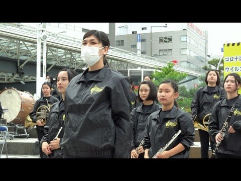 浜北北部中学校 吹奏楽部「オーメンズ・オブ・ラブ」