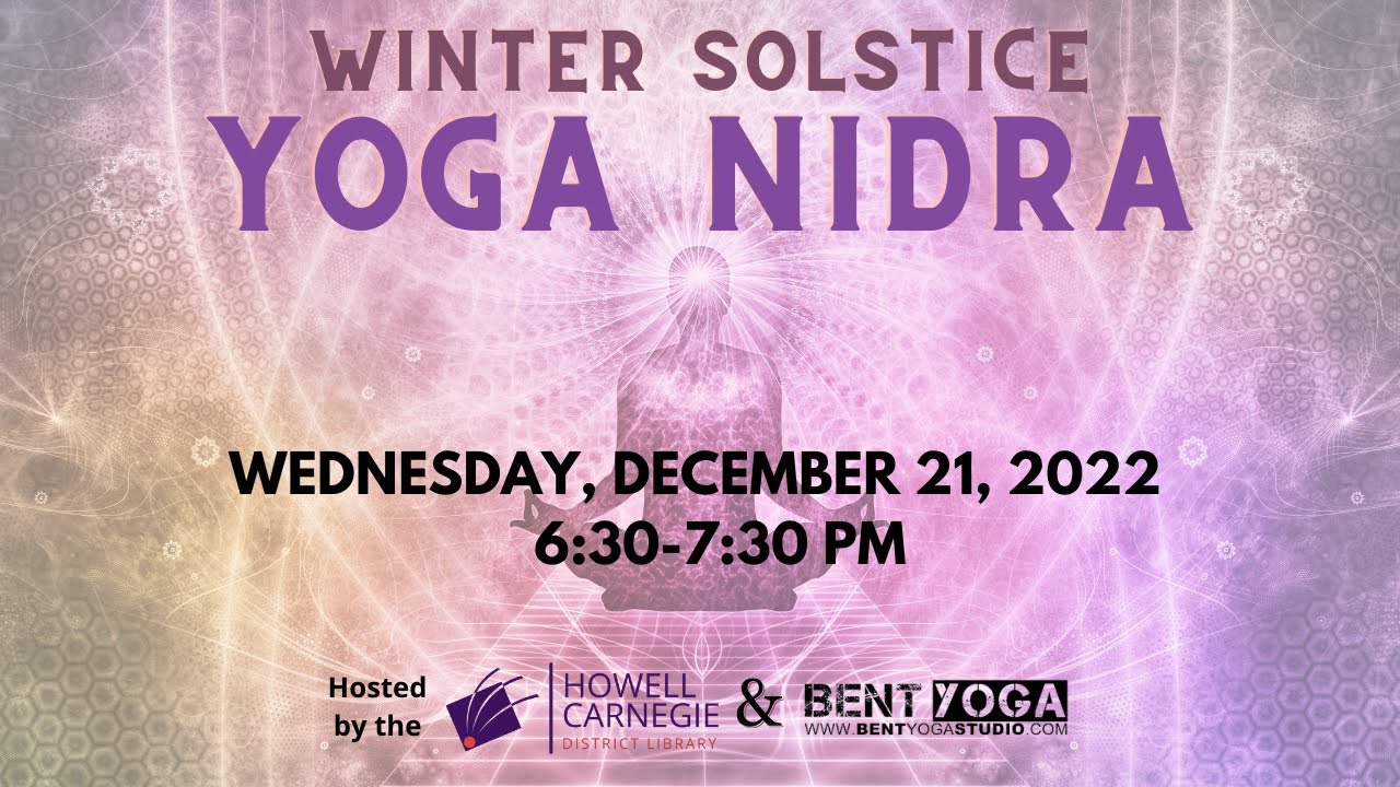 Winter Solstice Yoga Nidra with Anna Hilden from Bent Yoga YouTube