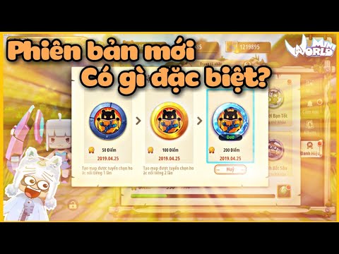 Video Mini World: Tính năng danh hiệu đã update trong phiên... - youtube