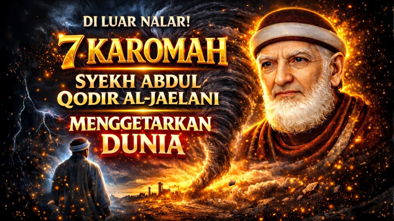 SANG PENAKLUK BADAI, JIN DAN KEMATIAN❗Karomah Dahsyat Sultanul Auliya Syekh Abdul Qadir Al Jaelani