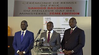 Abidjan 2Ème Édition Du Prix Sanogo Bassirima Des Meilleurs Daf