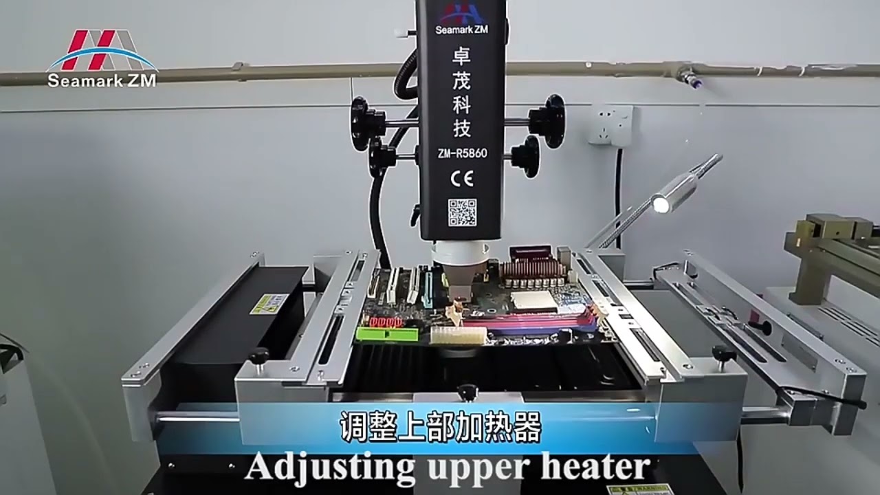 ZM-R5860 BGA Rework Station - Semi auto