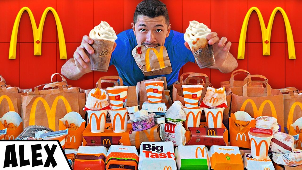 Elkészítettem az Összes McDonald's Kaját Házilag!