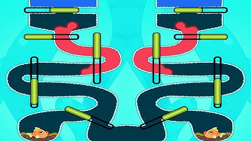 Save the Fish Game || Pull the Pin || All Levels 1051-1060 fishdom ##99