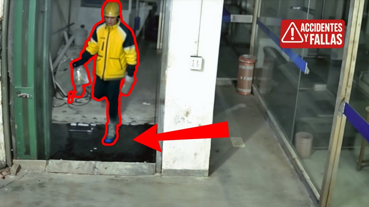 🛑 Sorpresivo ACCIDENTE en el hueco del ascensor – todo quedó grabado