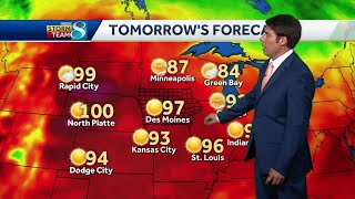 Little relief from high temps as heatwave continues