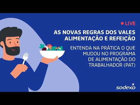 Live: As Novas Regras dos Vales Alimentação e Refeição