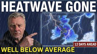 Heatwave to Brolly – The Jet Stream Delivers a Very Different 12 Days -