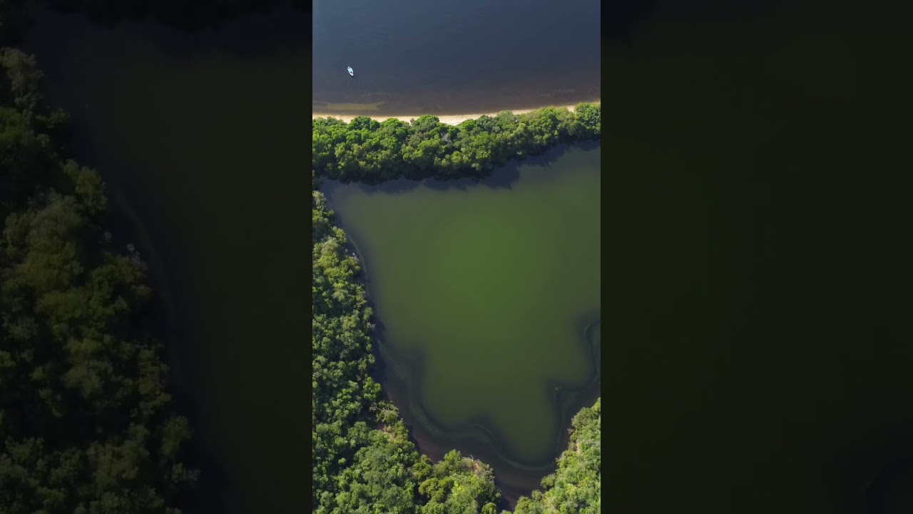 Salt pond Chacachacare 