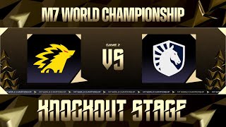 [EN] | M7 Knockout Stage Day 3 | TL vs ONIC | Game 2
