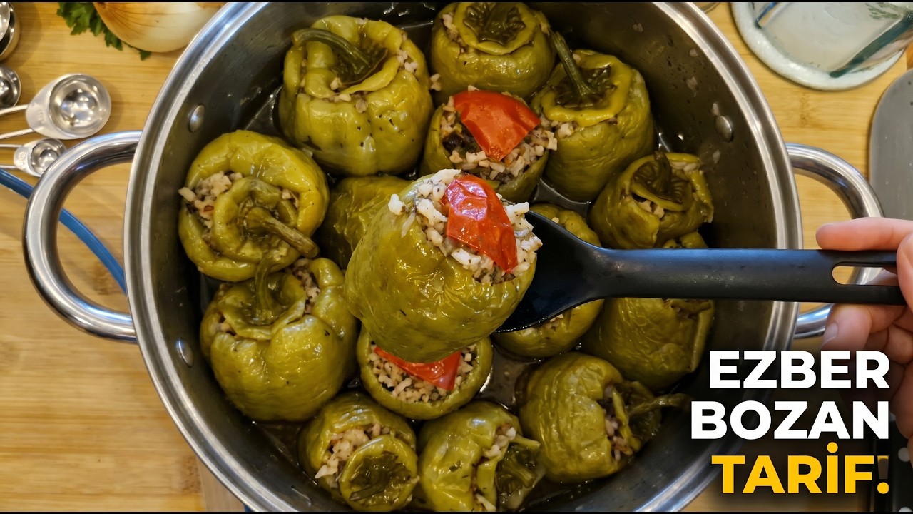 Ermeni Usulü Zeytinyağlı Biber Dolması | Geleneksel Tarif #yemektarifleri Ermeni Usulü Zeytinyağlı Biber Dolması | Geleneksel Tarif #yemektarifleri