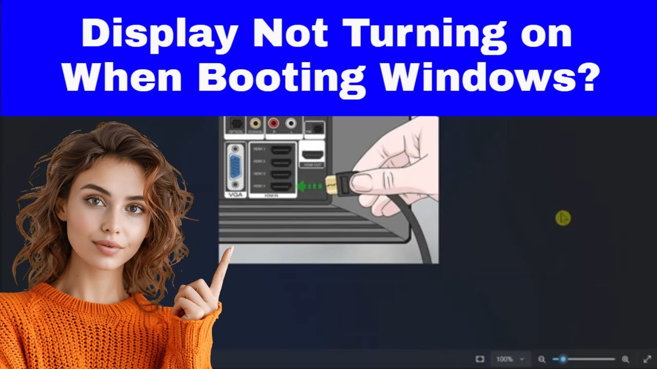 [FIX] Display Not Turning On When Booting Up Windows (Simple ...