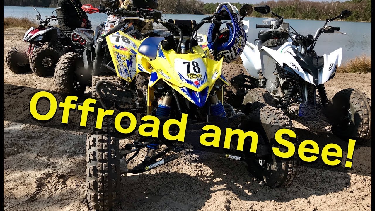 Offroad am See - Test LTR Fahrwerk / XL Quad-Vlog ToxiQtime