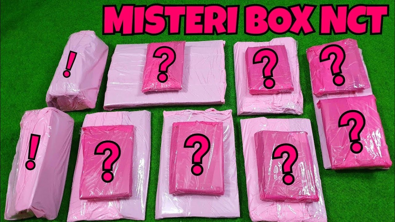 MISTERI BOX NCT??? CUSS UNBOXING
