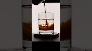 This Americano Uses Frothed Water
