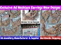 Ad Necklace Earring New Designs | Ad Jewellery Manufacturer &amp; Supplier in Sadar Bazar| 1000+ Designs