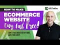 How to Make An Ecommerce Website With WordPress Using WooCommerce & Astra (EASY - FAST - FREE)