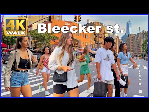 【4K】WALK New York City USA Greenwich Village NY Travel video