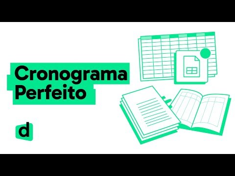 COMO MONTAR UM CRONOGRAMA DE ESTUDOS PERFEITO | QUER QUE DESENHE | DESCOMPLICA