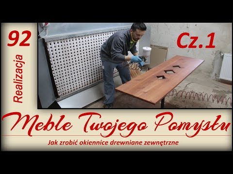 Jak zrobić okiennice drewniane zewnętrzne / How to make external wooden shutters