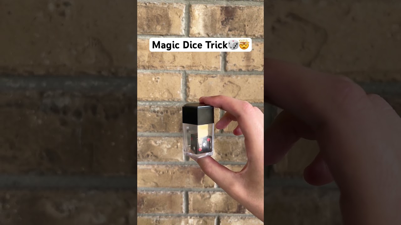 Magic Dice Trick🎲🤯 