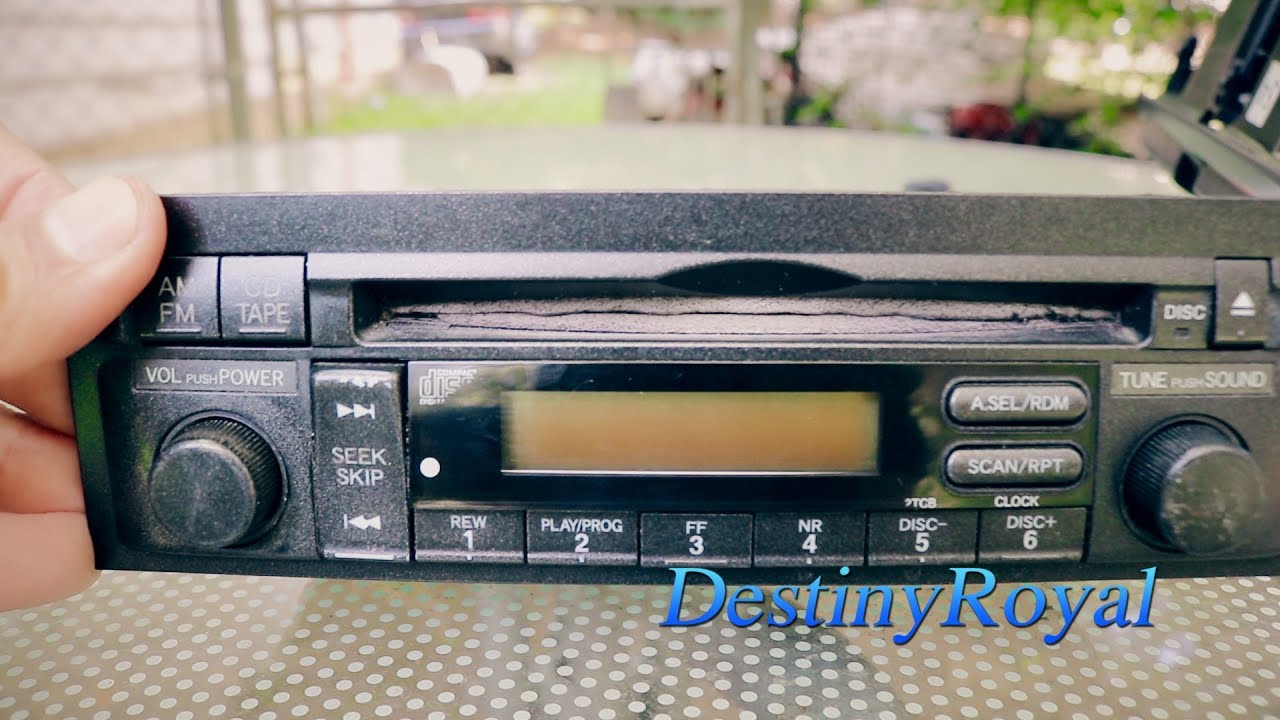 Cรณmo Sacar El Estereo De Un Honda Civic. - YouTube