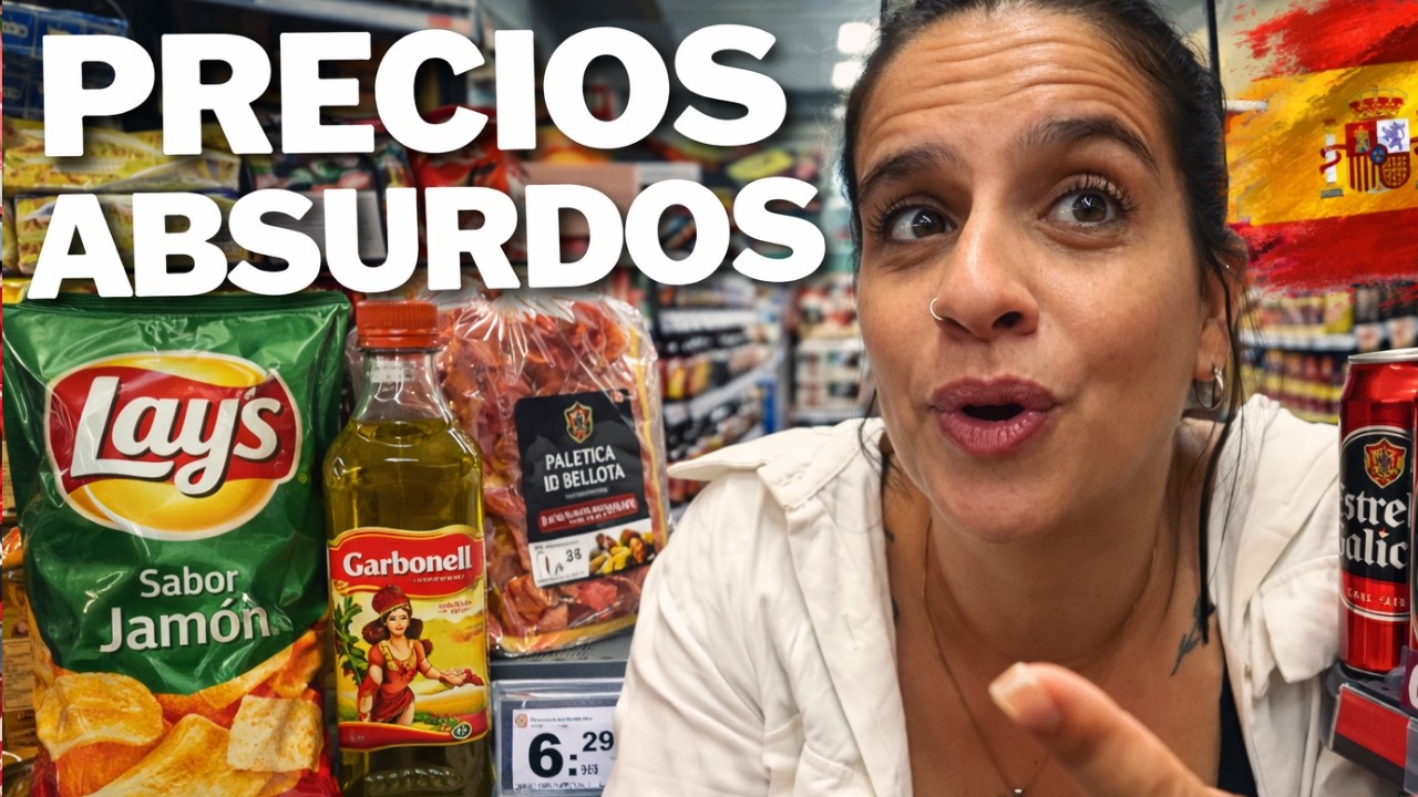 PRECIOS REALES EN #españa 2025  [MERCADO, COMIDA, ALQUILER, SALARIO] #madrid