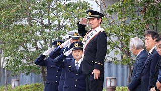 千葉県警が各地で出動式　芸人・アーティストらが一日署長