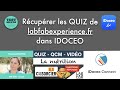 Donner les quiz qcm de labfabexperience aux lves dans idoceo franoise ravera