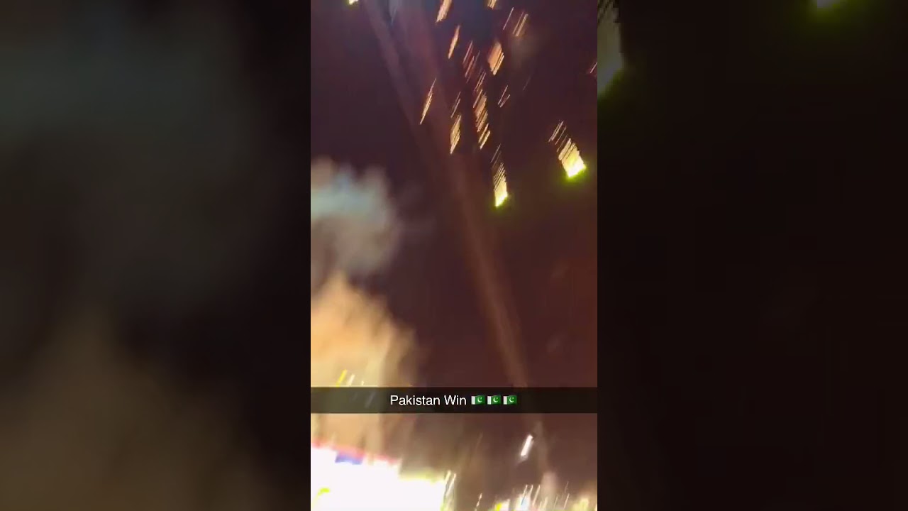 Pakistani Fans winning celebrations against Afghanistan|Icc T20 Worldcup 2021