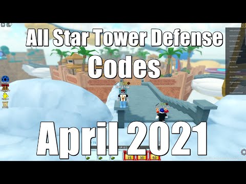 ALL* WORKING ROBLOX ALL STAR TOWER DEFENSE CODES (JANUARY 2021) 