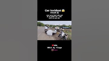 Car Accident ☠️😱 . . . #accident #bikeride #bike #bikelife #bikelove #bikelovers #viral