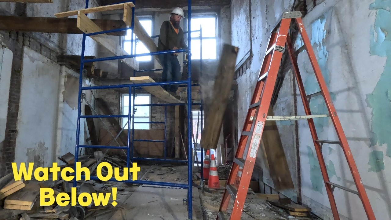 The 2nd Floor Framing Has To Go! | Rotten Reno Rebuild Ep 9