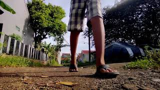 Foot Stepped On The Camera