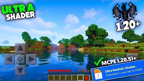 New!! Best Ultra Realistic Shader for Minecraft Pe 1.20.51+ || Best BSL shader for MCPE 1.20